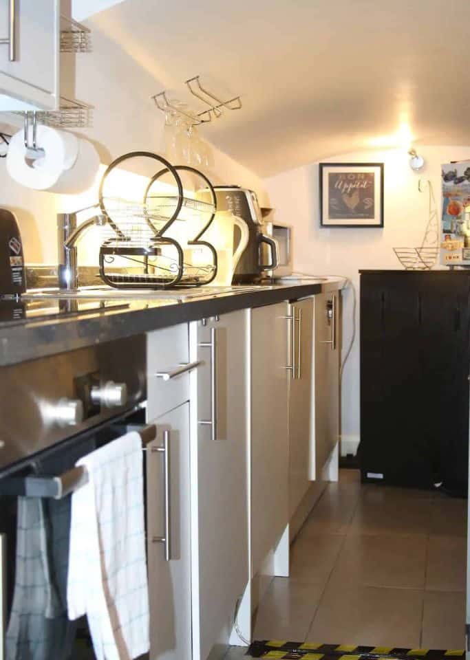 Private kitchen included with every dungeon booking